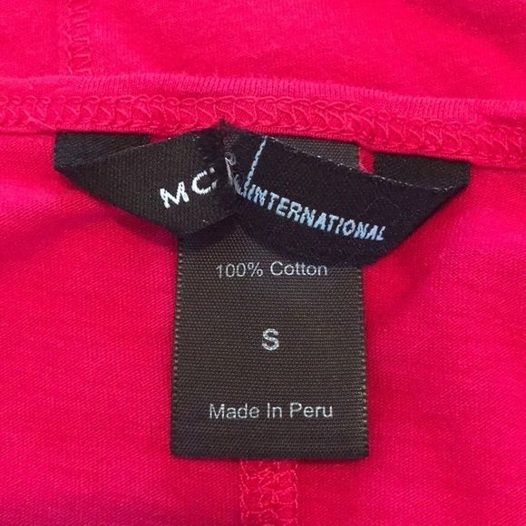 💫4/30 VS MODA INTERNATIONAL V-Neck Ruched Tee - Picture 6 of 6